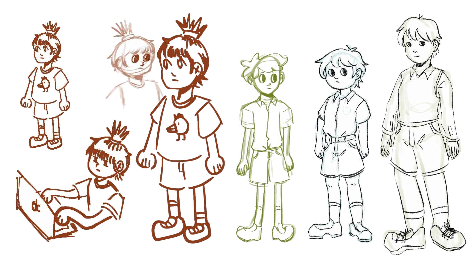 Makmak character versions